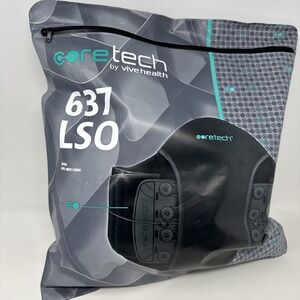 Coretech Back Support & Stabil Brace SUP2026BLK S-4XL 25"-68" Waist 637 LSO